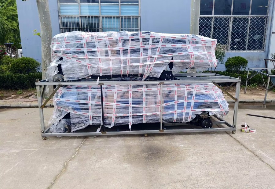 Golf cart packing for delivery